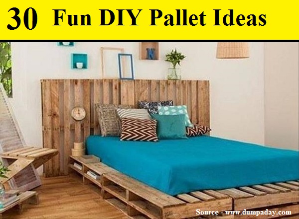 30 Fun DIY Pallet Ideas