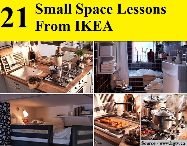21 Small Space Lessons From IKEA