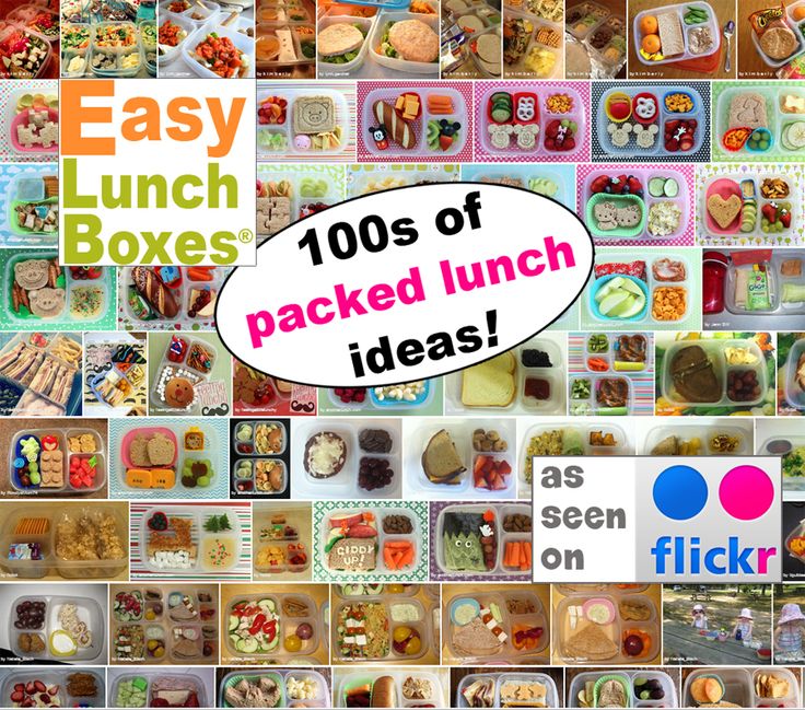 100s of Packed Lunch Ideas