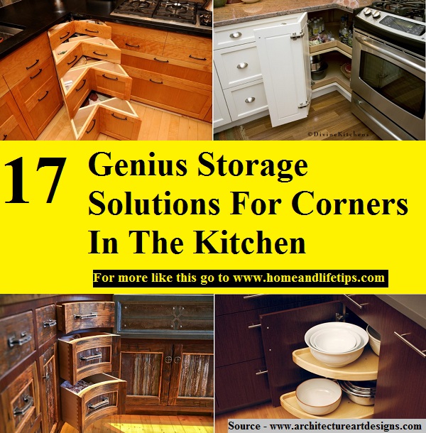 17 Genius Storage Solutions For Corners In The Kitchen
