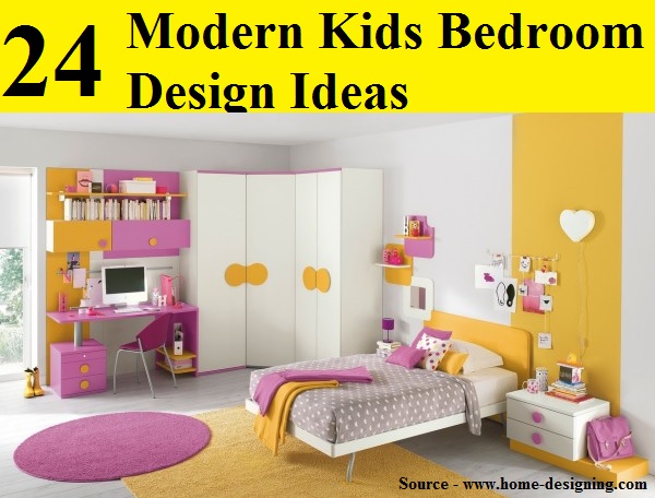 24 Modern Kids Bedroom Design Ideas