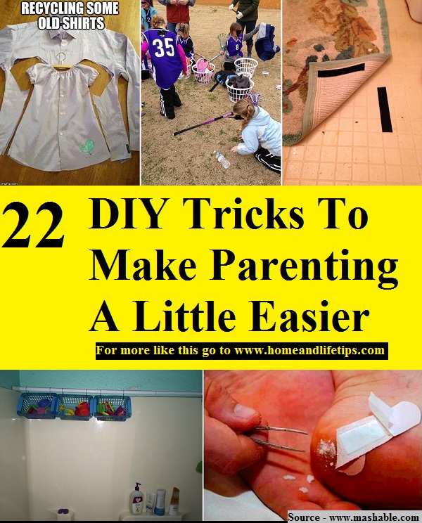 22 DIY Tricks To Make Parenting A Little Easier