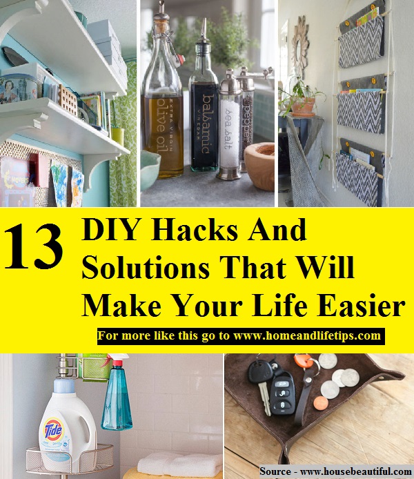 13 DIY Hacks And Solutions That Will Make Your Life Easier