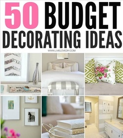 50 Budget Decorating Ideas
