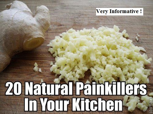 20 Natural Painkillers In Your Kitchen