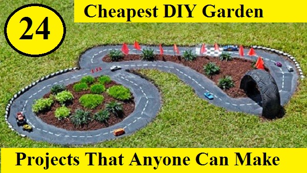 24 Cheapest DIY Garden Projects That Anyone Can Make
