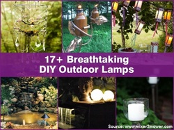 17 Breathtaking DIY Outdoor Lamps