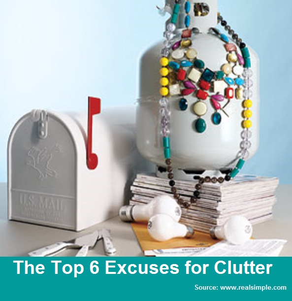 The Top 6 Excuses for Clutter