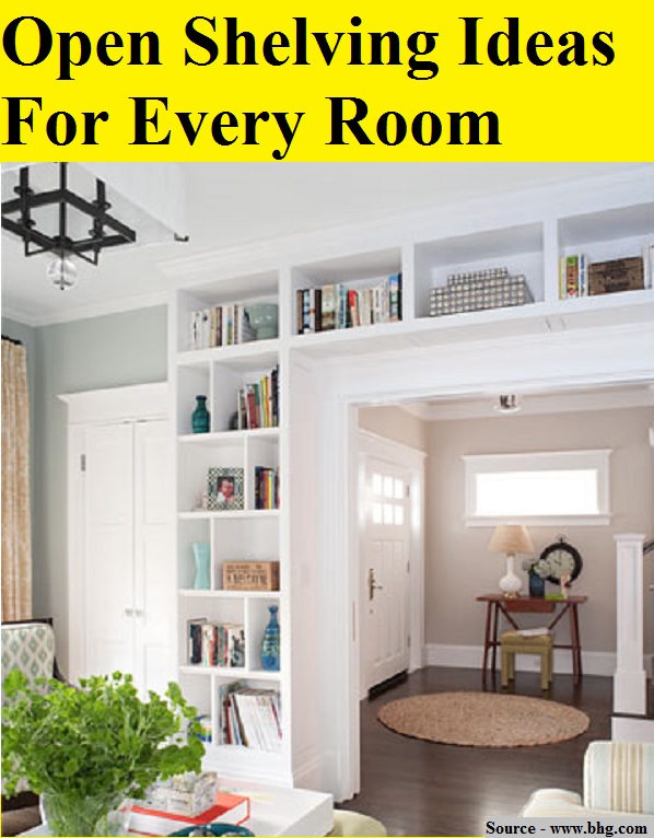Open Shelving Ideas For Every Room