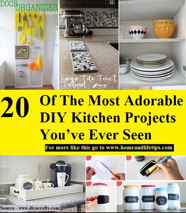 20 Of The Most Adorable DIY Kitchen Projects You’ve Ever Seen