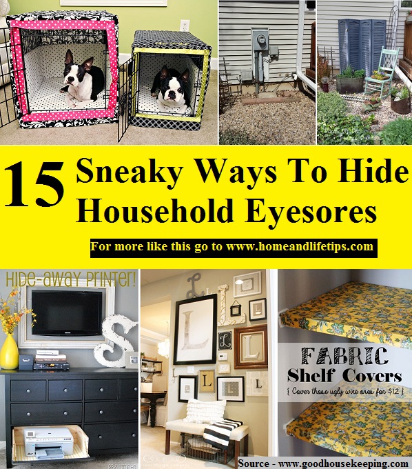 15 Sneaky Ways To Hide Household Eyesores