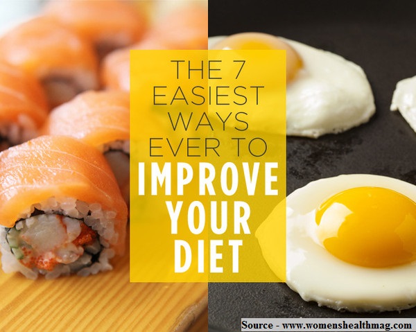 The 7 Easiest Ways Ever to Improve Your Diet