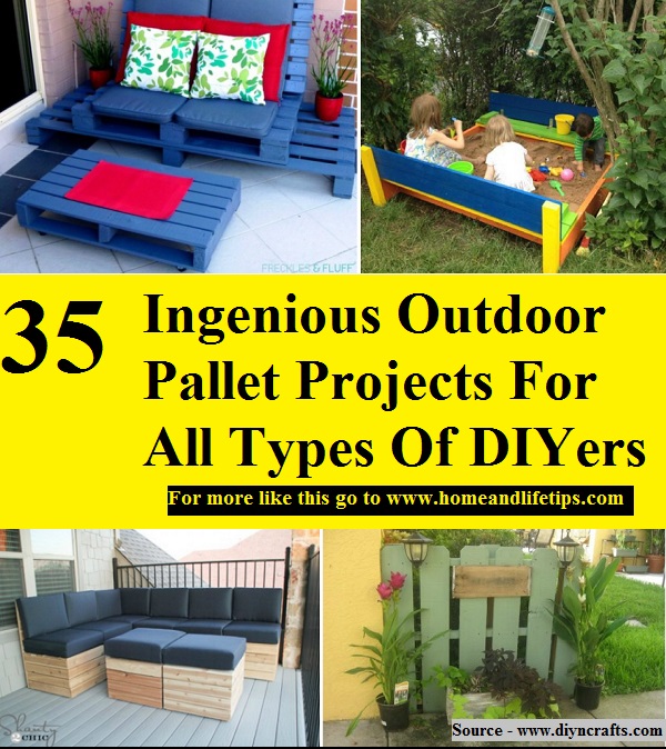 35 Ingenious Outdoor Pallet Projects For All Types Of DIYers