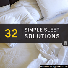 32 Simple Sleep Solutions