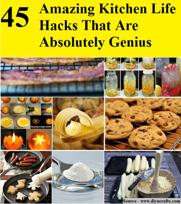45 Amazing Kitchen Life Hacks That Are Absolutely Genius
