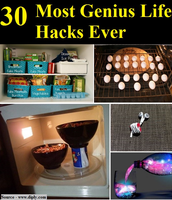 30 Most Genius Life Hacks Ever