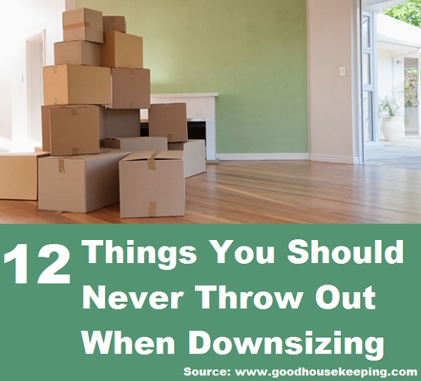 12 Things You Should Never Throw Out When Downsizing 
