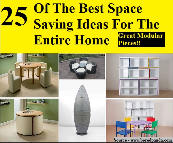 25 Of The Best Space Saving Ideas For The Entire Home