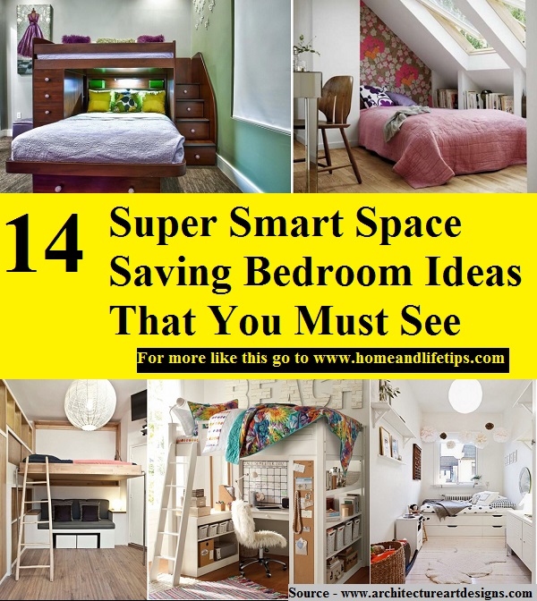 14 Super Smart Space Saving Bedroom Ideas That You Must See