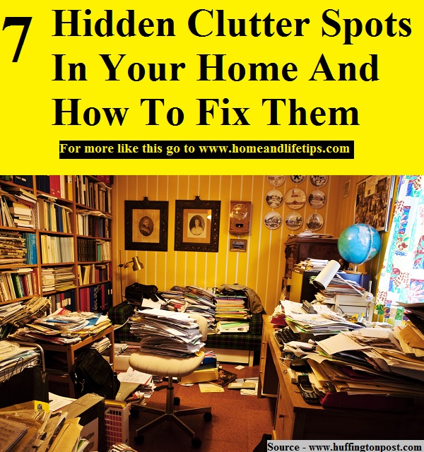 7 Hidden Clutter Spots In Your Home And How To Fix Them