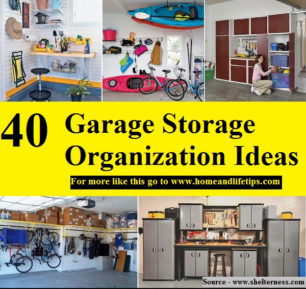 40 Garage Storage Organization Ideas
