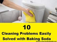 10 Cleaning Problems Easily Solved with Baking Soda