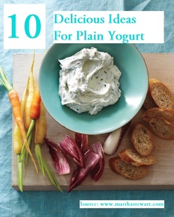 10 Delicious Ideas For Plain Yogur