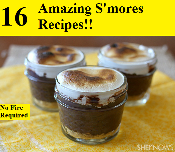16 Amazing S'mores Recipes