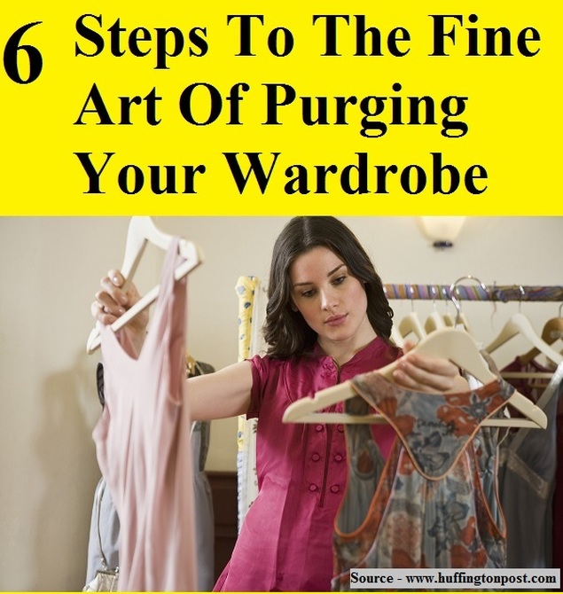 6 Steps To The Fine Art Of Purging Your Wardrobe