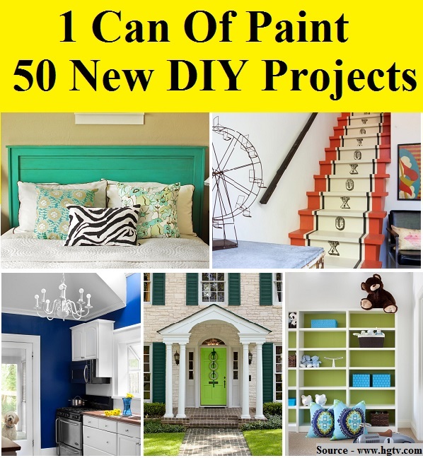 1 Can of Paint, 50 New DIY Projects