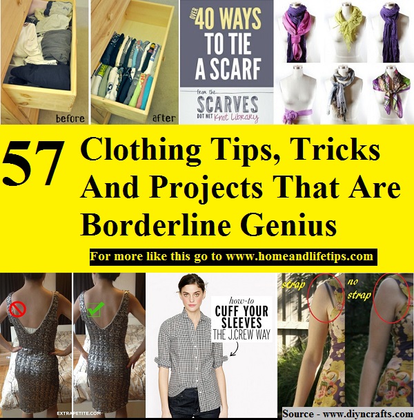 57 Clothing Tips, Tricks And Projects That Are Borderline Genius
