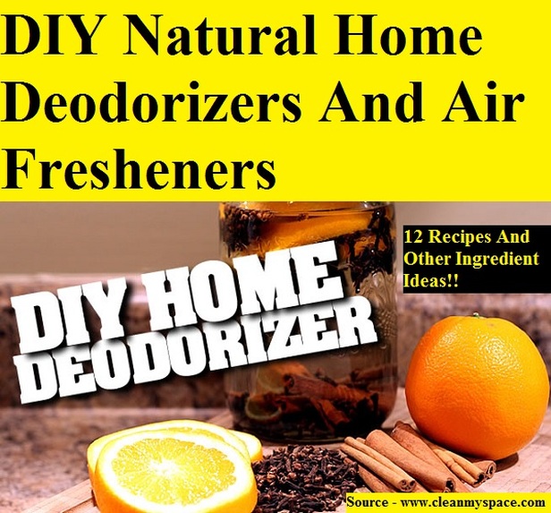 DIY Natural Home Deodorizers And Air Fresheners