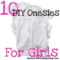 10 DIY Onesies for Girls