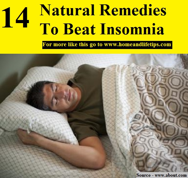 14 Natural Remedies To Beat Insomnia