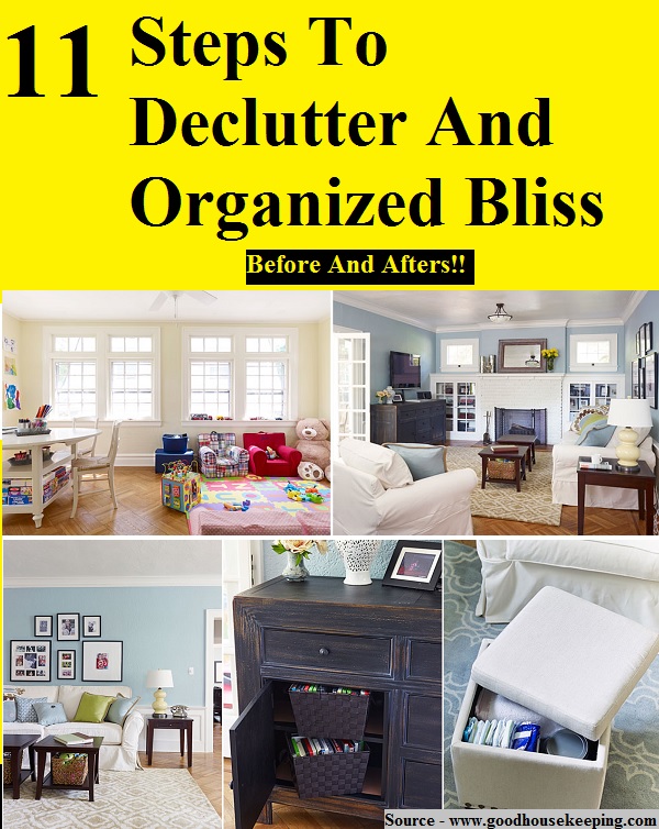 11 Steps To Declutter And Organized Bliss