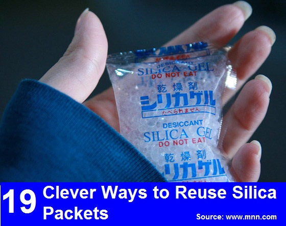 19 Clever Ways to Reuse Silica Packets