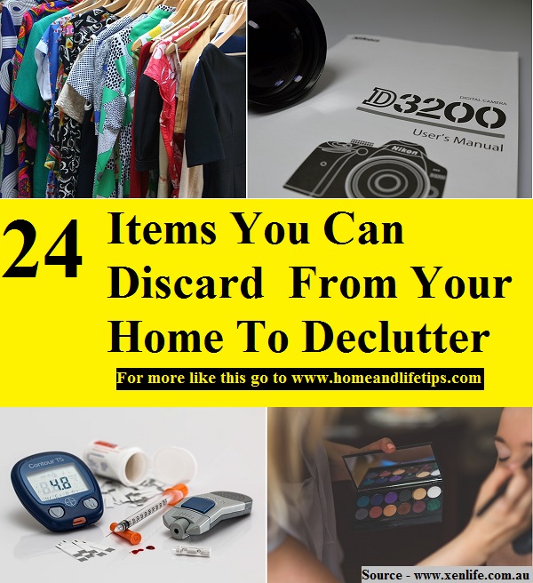 24 Items You Can Discard  From Your Home To Declutter