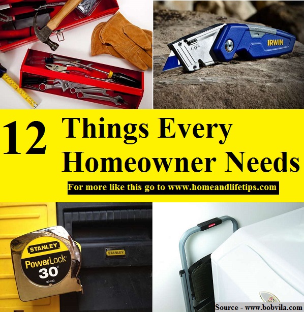 12 Things Every Homeowner Needs