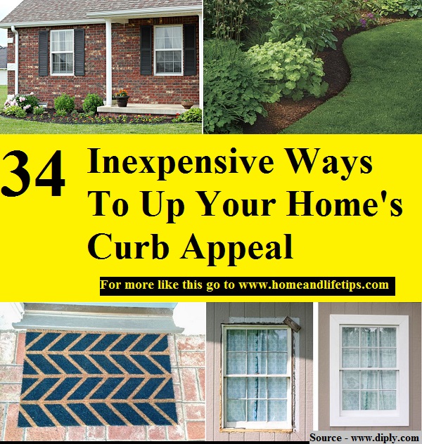 34 Inexpensive Ways To Up Your Home's Curb Appeal