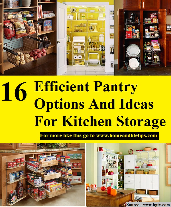 16 Efficient Pantry Options And Ideas For Kitchen Storage
