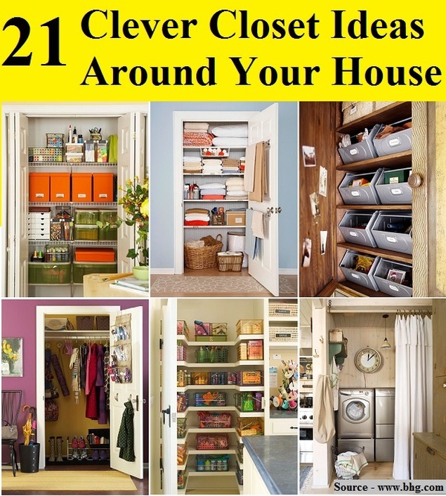 21 Clever Closet Ideas Around Your House