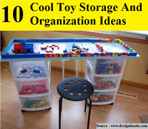 10 Cool Toy Storage And Organization Ideas