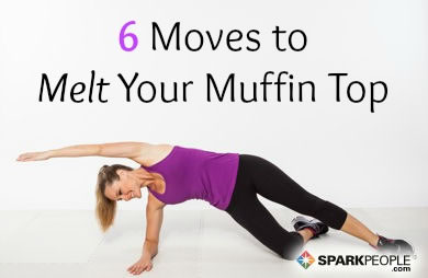 6 Moves to Melt Your Muffin Top
