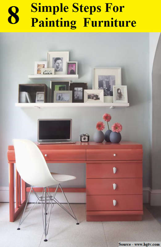 8 Simple DIY Steps For Painting  Furniture