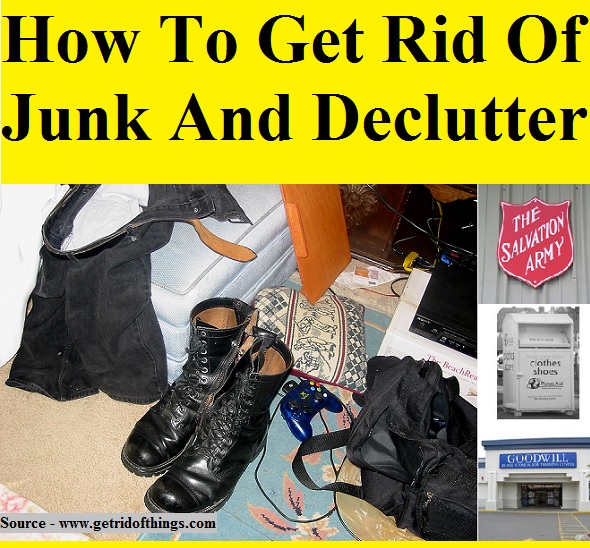 How To Get Rid Of Junk And Declutter