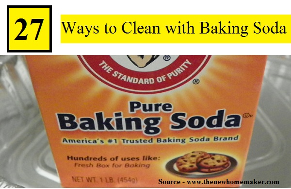 27 Simple Ways To Clean With Baking Soda
