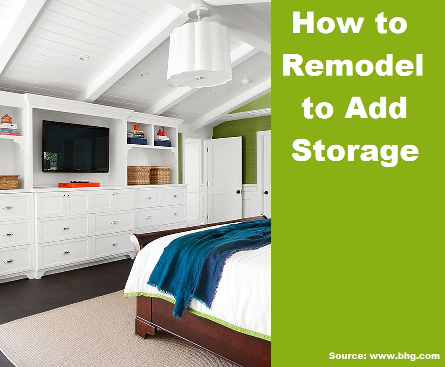 How to Remodel to Add Storage 