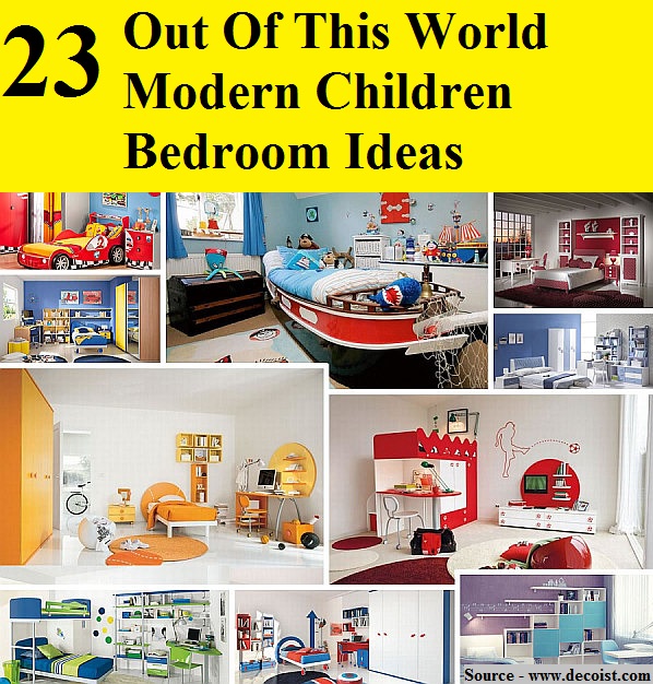 23 Out Of This World Modern Children Bedroom Ideas