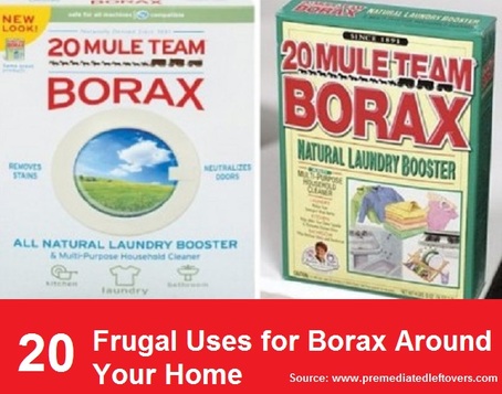 20 Frugal Uses for Borax Around Your Home