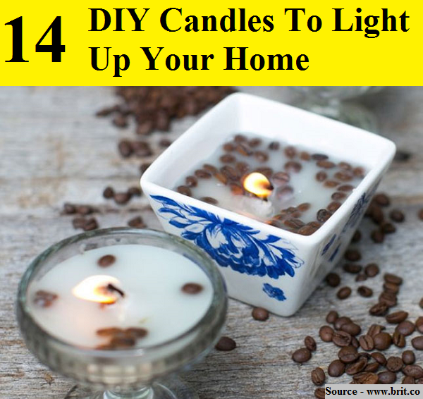 14 DIY Candles To Light Up Your Home